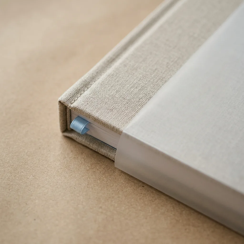 Albums in protective sleeves