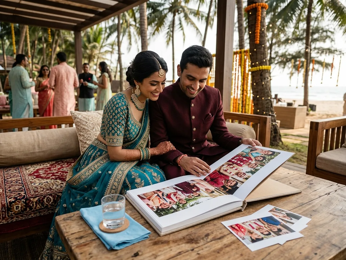 Wedding album & guest prints