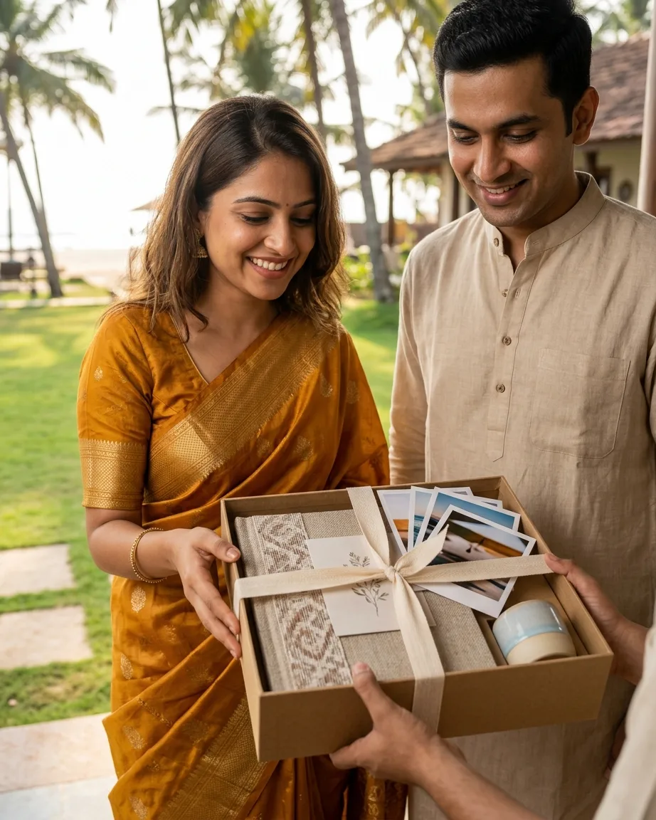 Resort welcome gifting set
