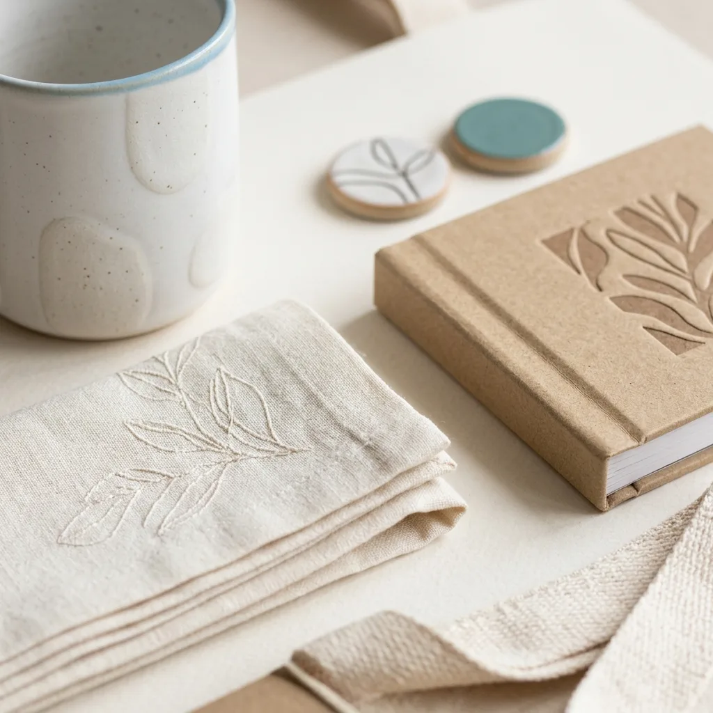 Kit components — apparel, mug, photobook, magnets
