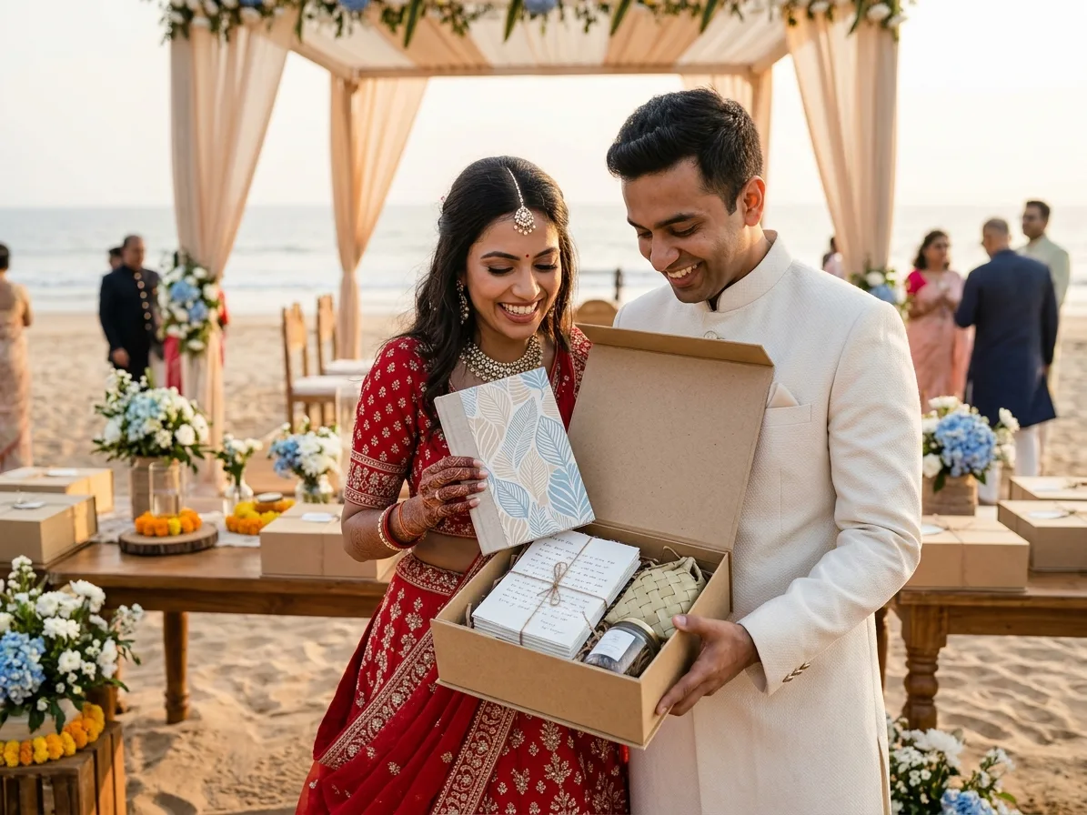 Resort-hosted ceremony kit